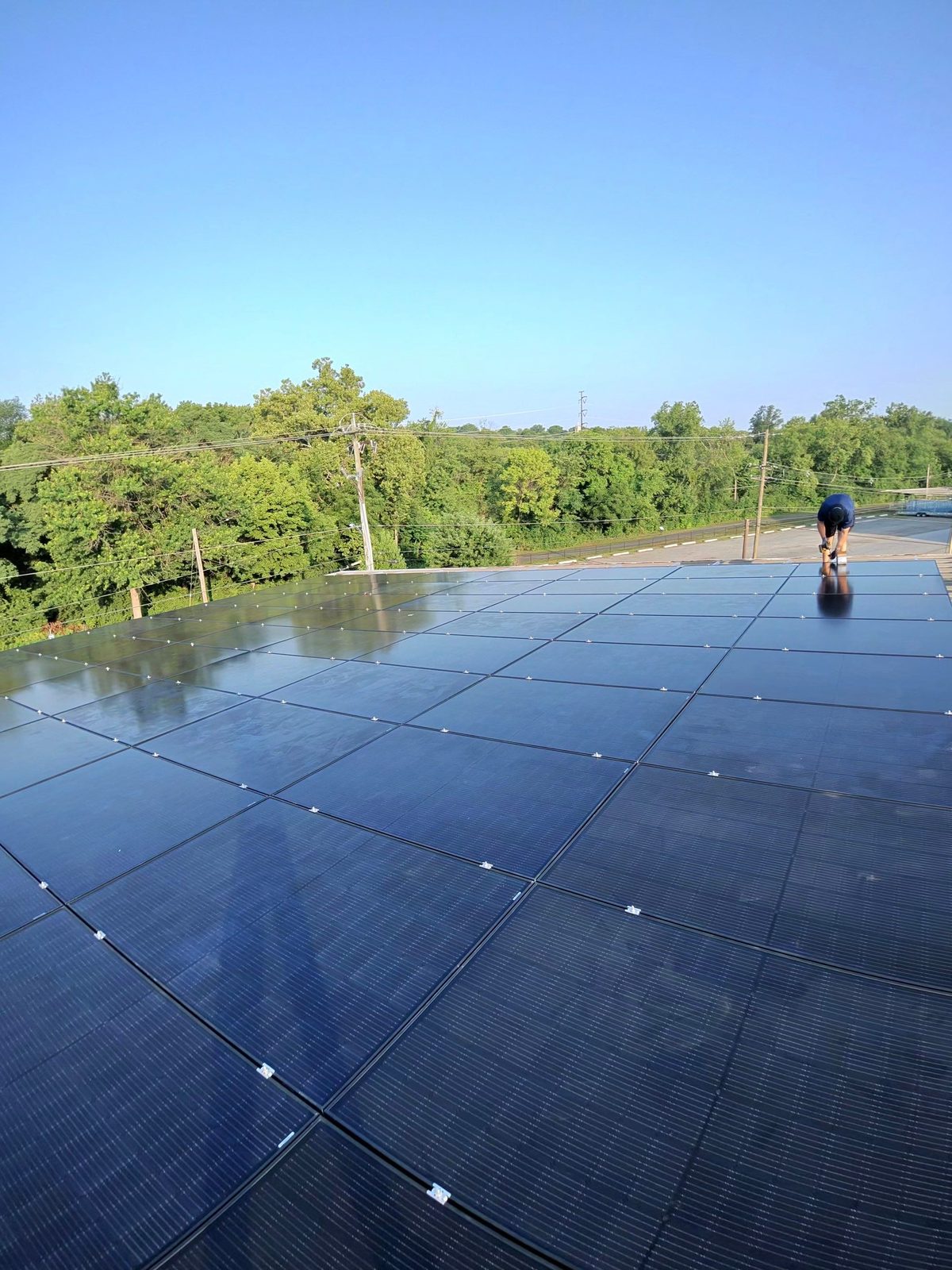 Panel Pros commercial solar project