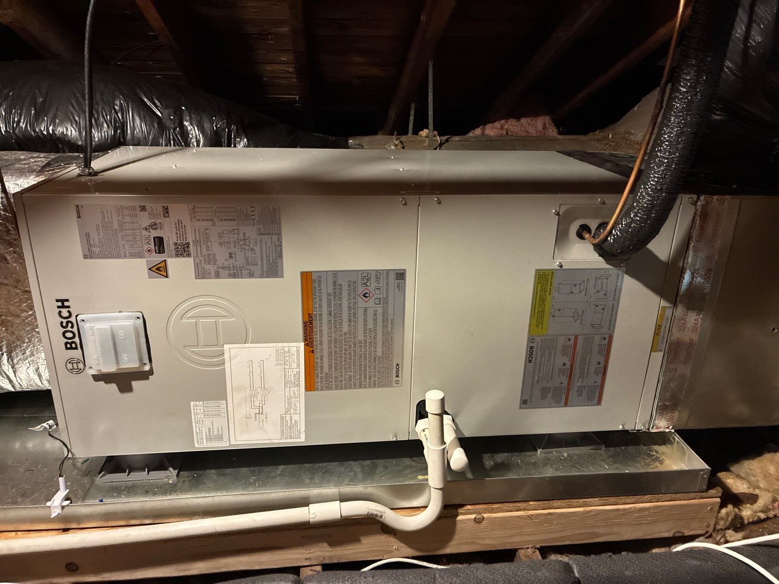 Panel Pros HVAC and electrical project